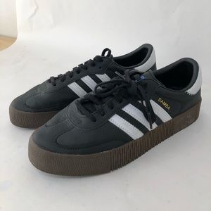 ADIDAS SAMBA LEATHER PLATFORM SIZE 8.5 men’s